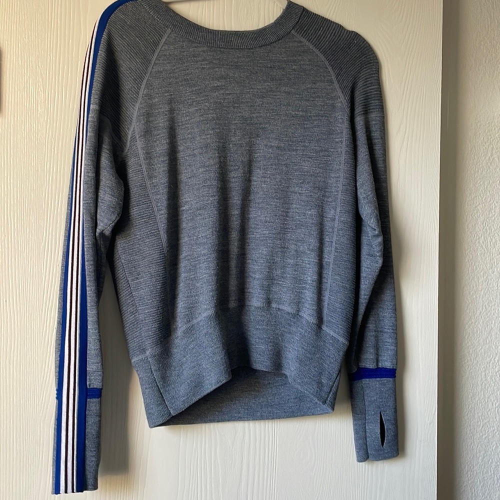 Athlete colorblock sweater